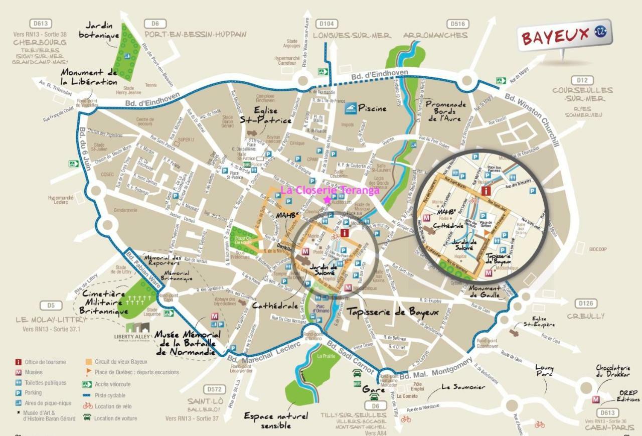 La Closerie Teranga Bayeux Ngoại thất bức ảnh